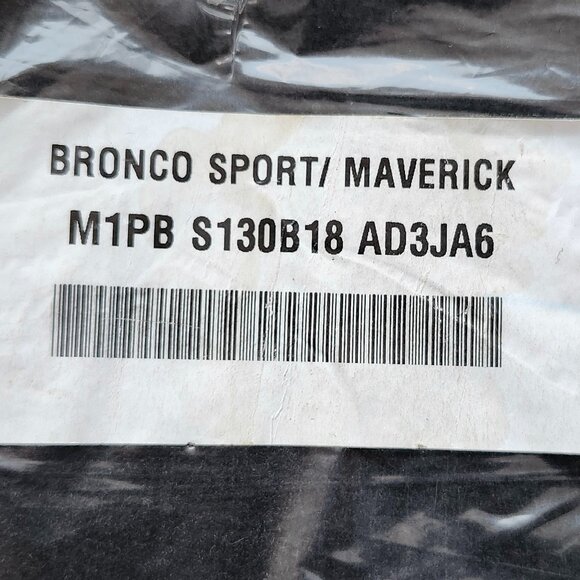 Bronco sport/maverick m1pb s130b18 ad3ja6 Carpet Floor Mats Set of 2 BNIP OEM - Picture 3 of 3
